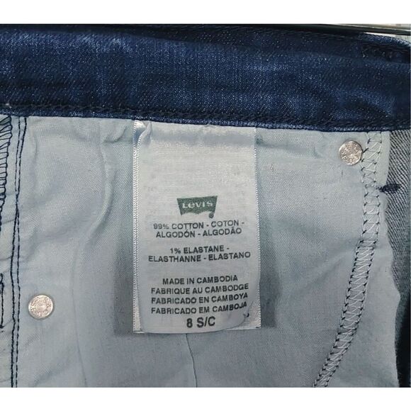 Levi's 515 Boot Cut Jeans size 8 28.5 inseam - Picture 4 of 4